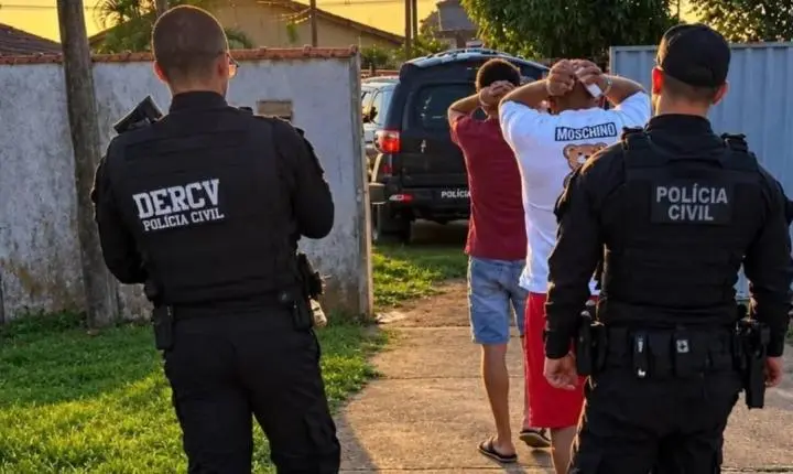Polícia Civil prende dois homens por tráfico de drogas no decorrer de operação em RO