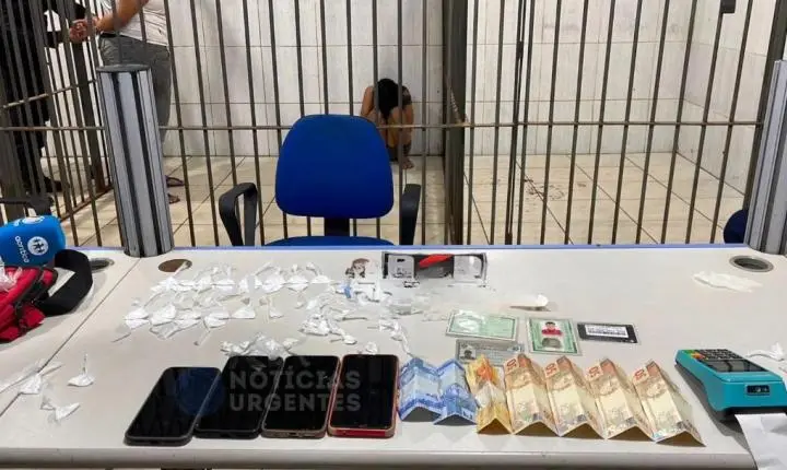 Polícia Militar fecha ponto de tráfico e prende duas mulheres em flagrante