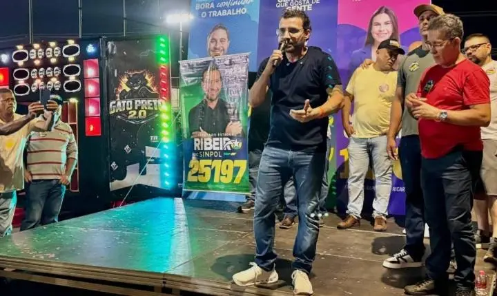 Ribeiro do Sinpol reúne mais de 1,5 mil pessoas em mega reunião na zona Leste
