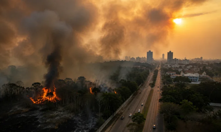 Rondônia entra em alerta: estiagem pode agravar queimadas, fumaça e crise na saúde pública