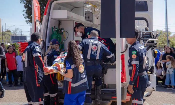SAMU registra mais de nove atendimentos por dia envolvendo motociclistas