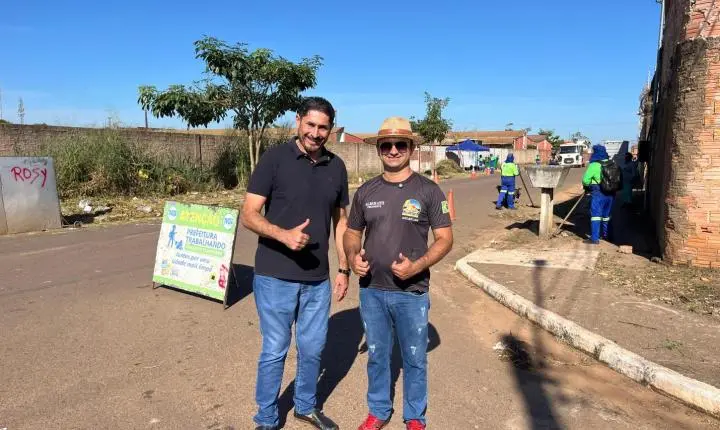 Seinfra atende pedido de Márcio Pacele e inicia limpeza na rua Itatiaia em Porto Velho