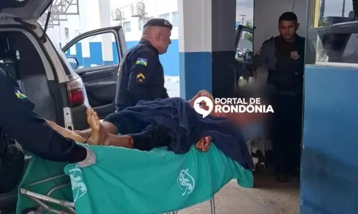 Suspeito de participar de sequestro é baleado em confronto com a PM no Cristal da Calama