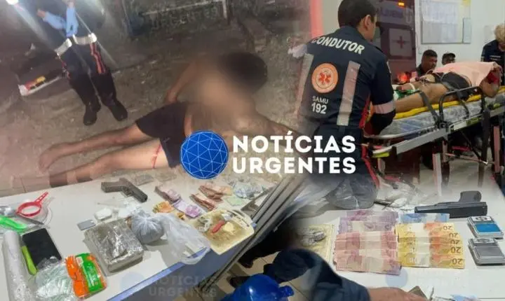 Suspeito pula de prédio para escapar da PM, porém acaba detido