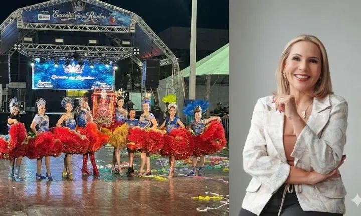 TÂNIA SENA CELEBRA O BRILHO CULTURAL DO 10º SÃO JOÃO DAS RAINHAS E PARABENIZA A JUABP PELO SUCESSO DA FESTA