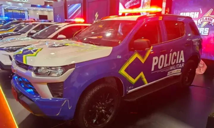 Viatura blindada de Rondônia é exibida em evento internacional de segurança e defesa