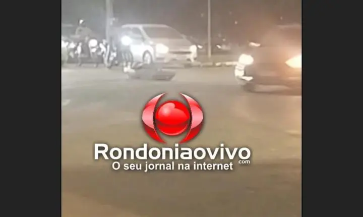 VÍDEO: Caixão cai de carro de funerária na Avenida Jorge Teixeira
