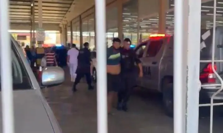  Vídeo mostra momento da prisão de três suspeitos no Supermercado IG em Porto Velho 